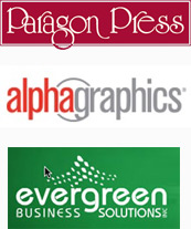 Paragon Press, Alpha Graphics, Evergreen Business Solutions
